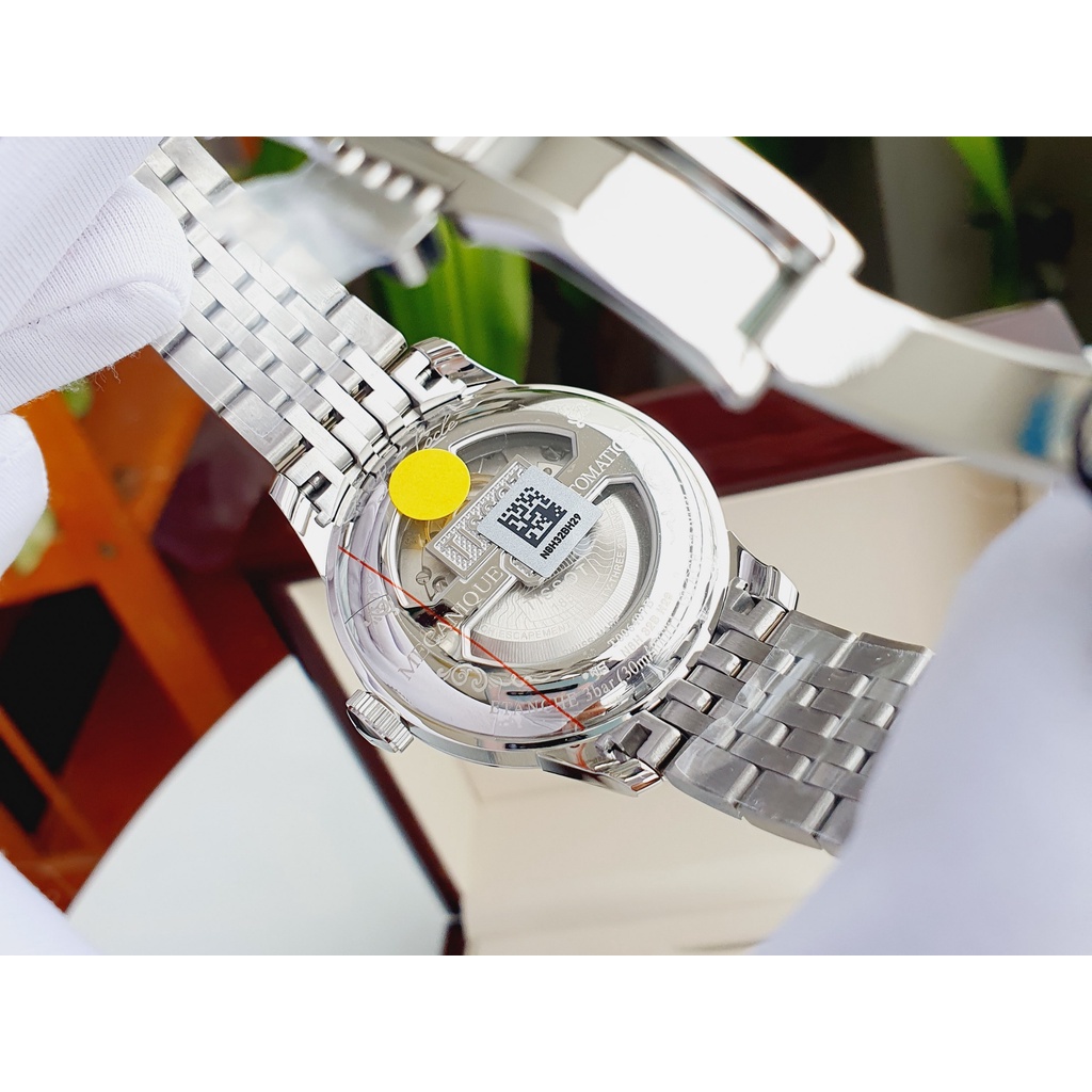 Đồng hồ Nam chính hãng Tissot 1853 Le Locle Powermatic 80 T006.407.11.053.00 Size 39,Lịch-Máy cơ-Dây kim loại cao cấp