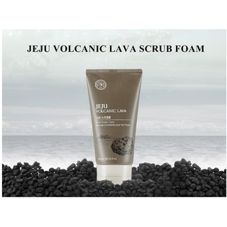 Sửa rửa mặt có hạt massage Jeju volcanic pores scrub foam - 150ml