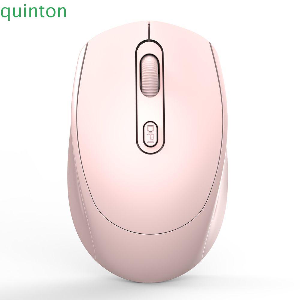 Chuột Không Dây QUINTON Màu Xanh Lá / Hồng Cho PC Laptop