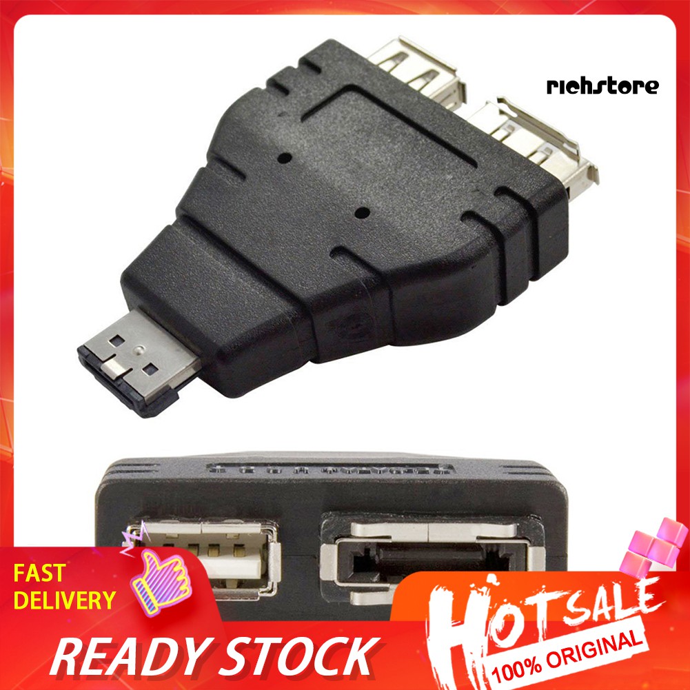 Bộ Chuyển Đổi Nguồn Điện Esata Sang Esata Usb | BigBuy360 - bigbuy360.vn