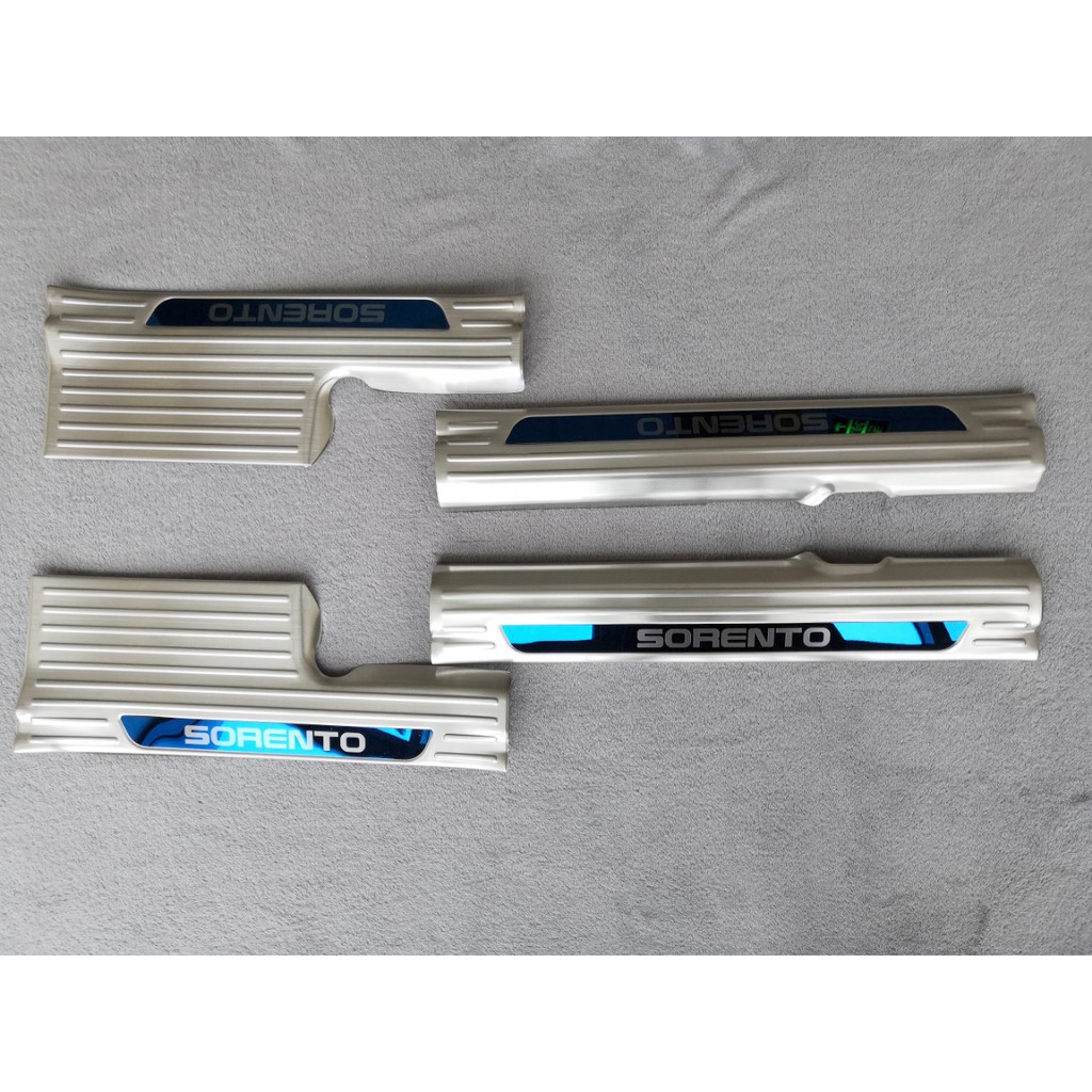 Ốp bậc cửa, nẹp chân cửa Kia Sorento 2021 - 2022 Hàng cao cấp