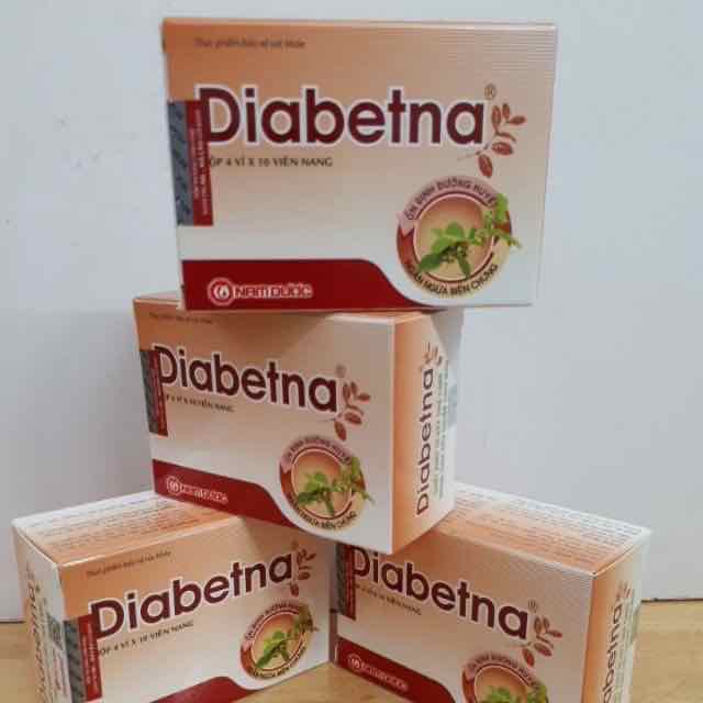 Diabetna Nam Dược - 40 viên - Ổn định đường huyết, Ngăn ngừa biến chứng tiều đường