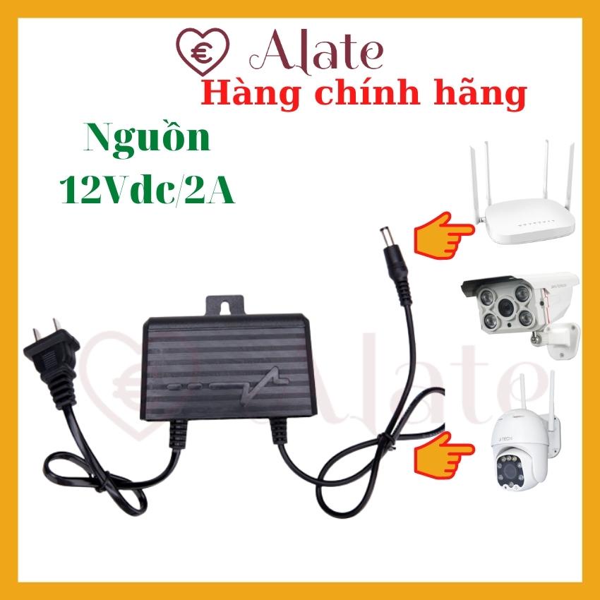 Adapter camera nguồn 12v2a dùng ngoài trời, trong nhà, dạng treo chống nước dùng cho wifi, vi tính bảo hành 6 tháng
