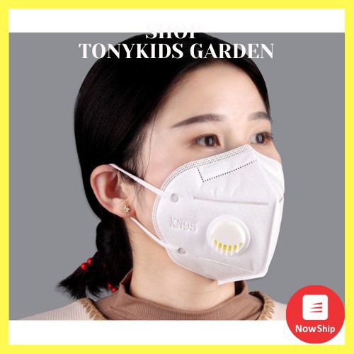 Khẩu trang N95, KN95 có van thở chống bụi mịn và bệnh đường hô hấp