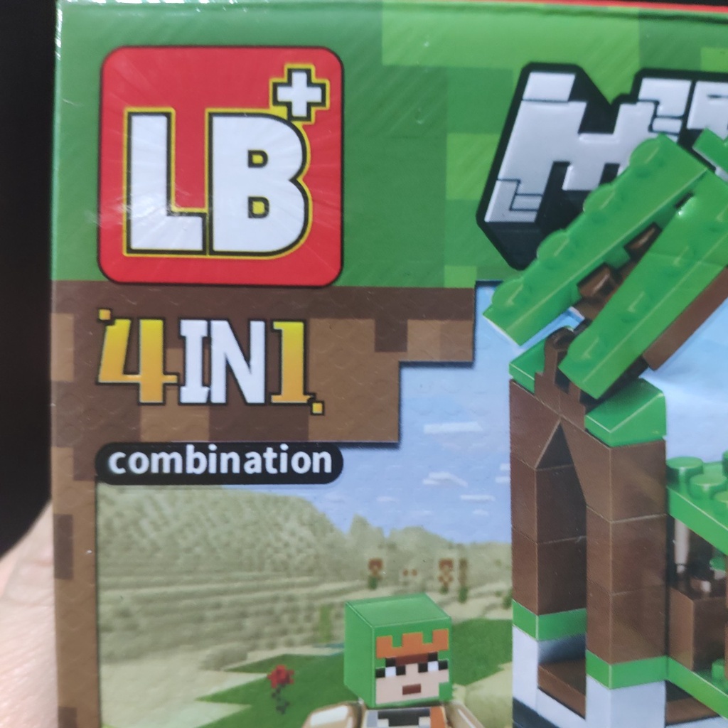 Đồ chơi DreamyKids thanh lý  Bộ ghép hình lego MY WORLD