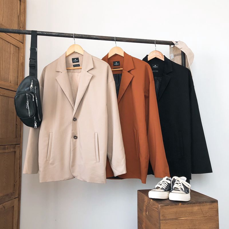 Áo Khoác Blazer Áo Vest 2 lớp Unisex Hàn Quốc - City Cycle | BigBuy360 - bigbuy360.vn