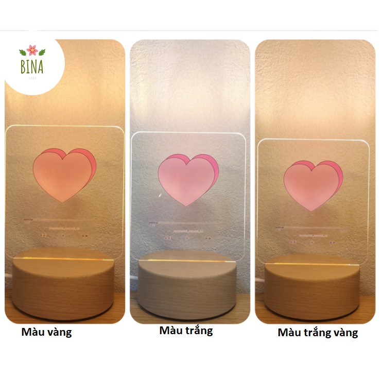 1 Đèn led hình trái tim    Hãy để DREAMHOUSE tô điểm cho căn phòng của bạn trở nên sang trọn