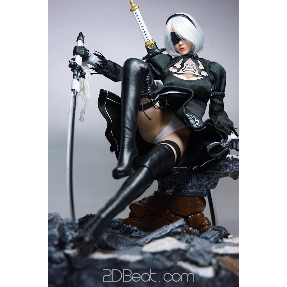 Mô hình Super Duck SET015 phiên bản 2021 2B Nier Automata Yorha chính hãng