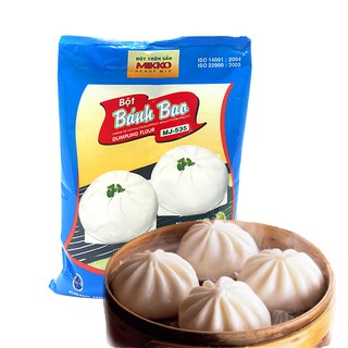 Bột Bánh Bao 1kg Có Sẵn Men.Bột Trộn Sẵn Mikko Hương Xưa.Xốp Nhẹ.Nở To.Xớ Mịn.Trắng Đẹp.Ăn Chay Được