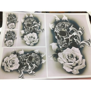 Catolo đầu lâu mẫu in sẵn