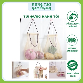 Túi lưới đựng đồ đa năng túi lưới đựng hành tỏi đựng xà phòng hoa quả mỹ phẩm