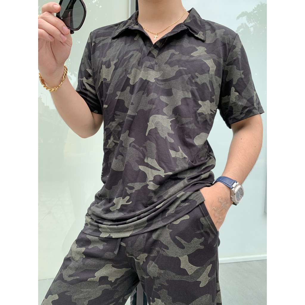 Set Camo Cotton - Chất liệu cotton cực mát, không bị bai xù | BigBuy360 - bigbuy360.vn