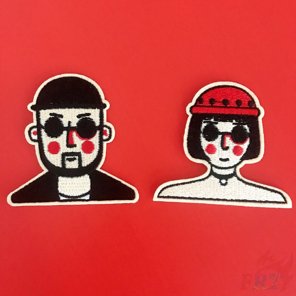 Miếng vá trang trí quần áo hình Leon:The Professional DIY