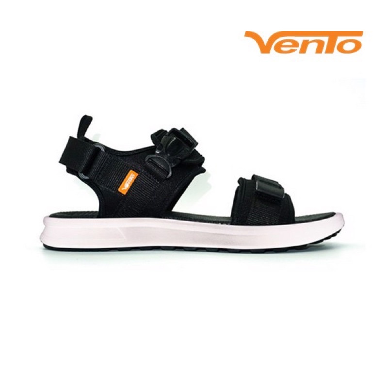 Sandal Vento NB01 đen đế trắng size 36-42