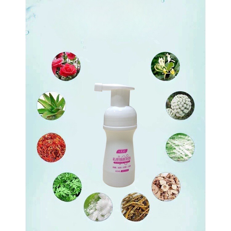 Dung dịch vệ sinh phụ nữ thảo dược Runfoni 60ml, nước rửa phụ khoa giảm ngứa, khí hư huyết trắng - Haha Shop