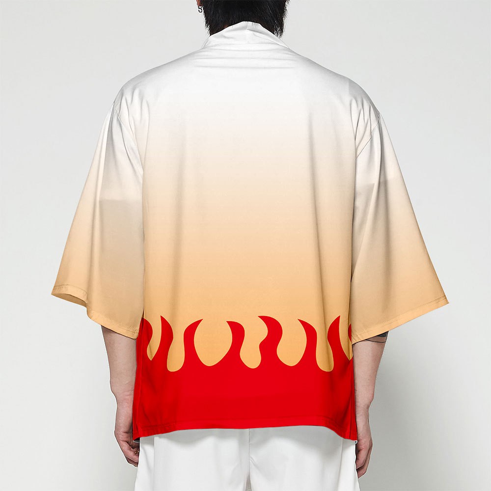 Kimetsu No Yaiba Haori Cape Anime Demon Slayer Cosplay Costume Shinobu Giyuu Tanjirou