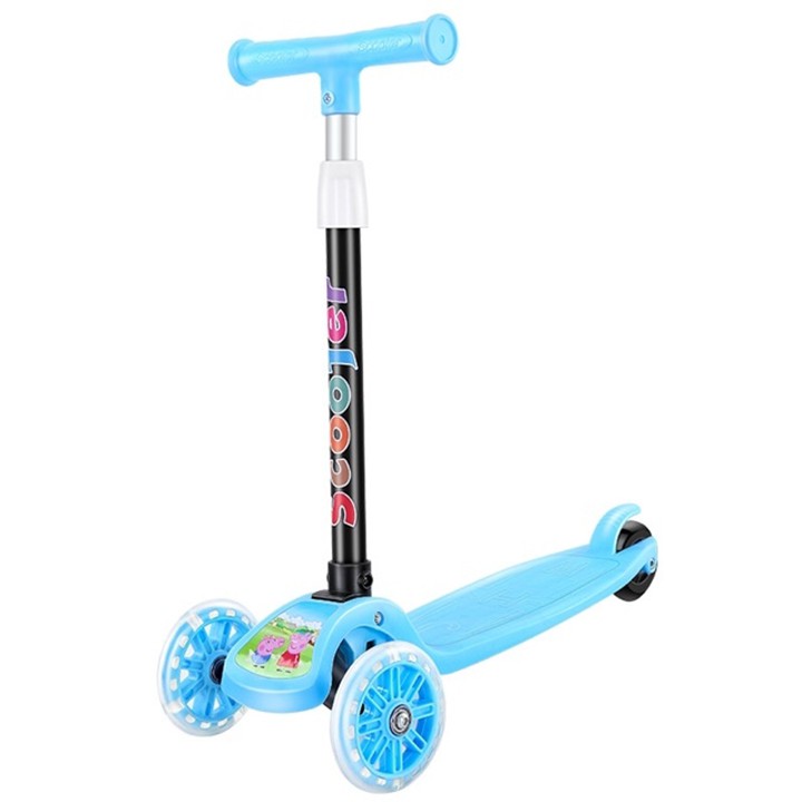 Xe trượt Scooter 3 bánh cho bé từ 2 đến 8 tuổi ( bánh phát sáng có thể gập gọn )