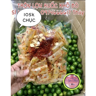 🐮 5BỊCH BÁNH TRÁNG TRỘN LỌN BÒ TỎI NGỌC THUỶ