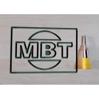 Mũi phay hai me thẳng TCT