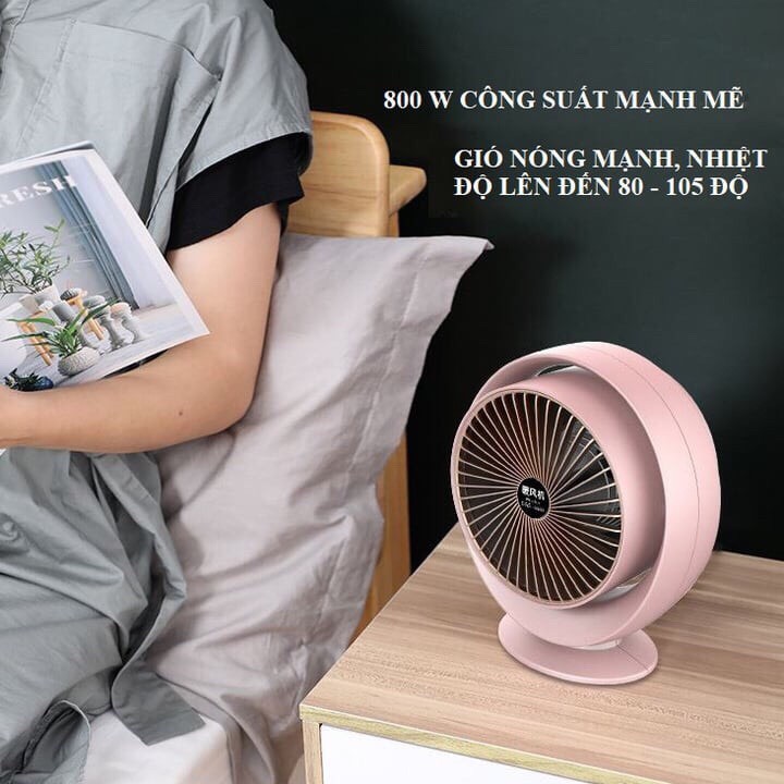 Quạt Sưởi, Đèn Sưởi Đa Năng 800W Lion Japan 2 Bóng Sưởi Tự Ngắt | BigBuy360 - bigbuy360.vn