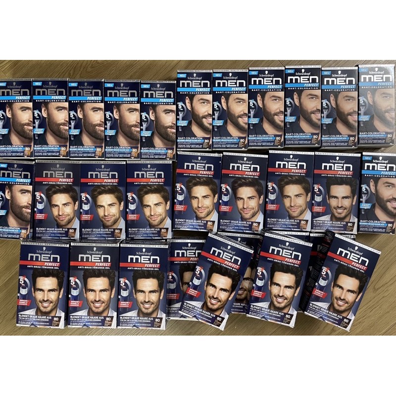 Nhuộm tóc Schwarzkopf Men Perfect phủ bạc cho nam