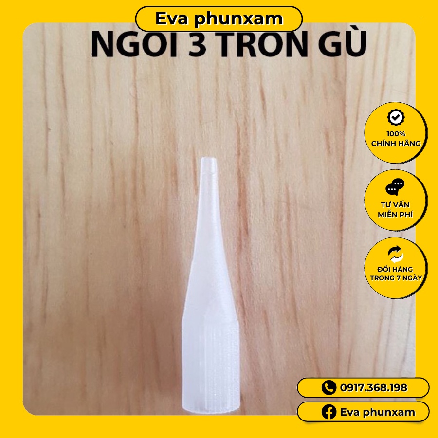 Ngòi Gù 7 kim dẹt - 100 chiếc ngòi 7 kim dẹt máy phun xăm Gù cao cấp