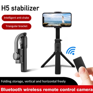 Tay Cầm Chống Rung Điện Tử Gimbal H5 Có Bluetooth - Gimbal Điện Thoại Chống Rung - Có Chân Đỡ Tự Đứng