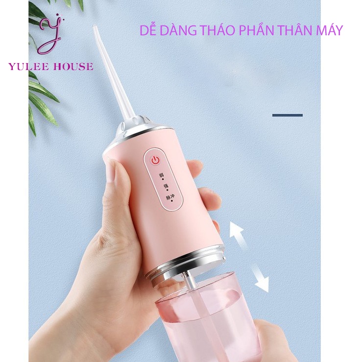 Máy Tăm Nước Oral Irrigator Cầm Tay, Tăm nước vệ sinh răng miệng cao cấp