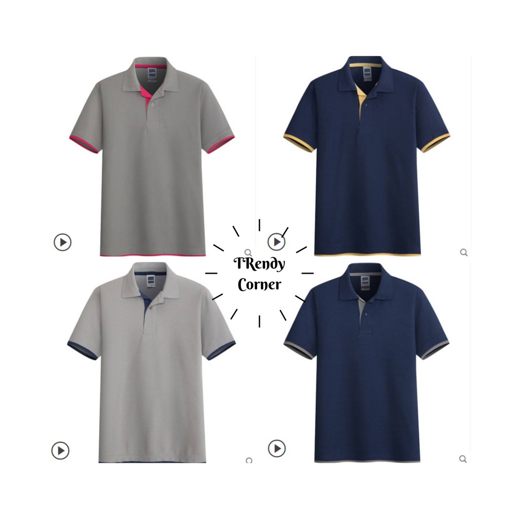 Sẵn size M, L - Áo thun nam Polo