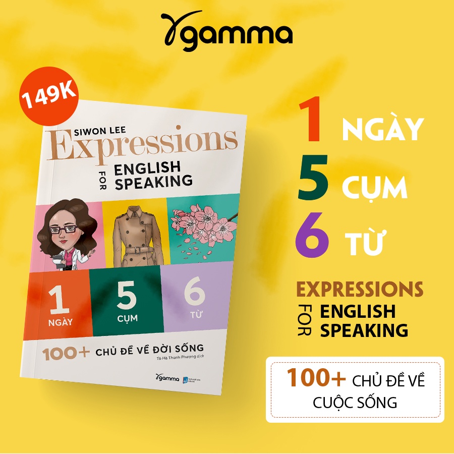 Sách - Expressions For English Speaking - 1 Ngày 5 Cụm 6 Từ