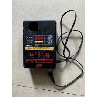 Sạc pin national từ 7.2v-9.6v-12v dc, loại ni-cd