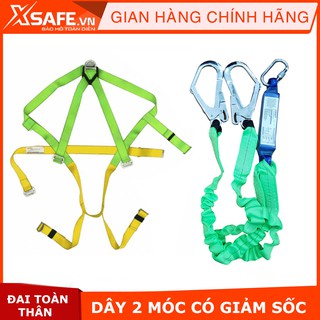 DÂY ĐAI TOÀN THÂN 2 MÓC CÓ GIẢM SỐC EVERET + ĐAI TOÀN THÂN 313 . New 2020 20 2020 NEW 👟