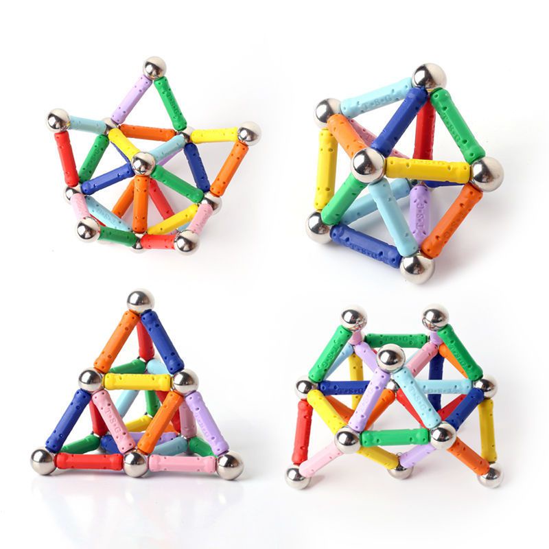 Bộ Đồ Chơi Xây Dựng Gắn Nam Châm Cho Bé