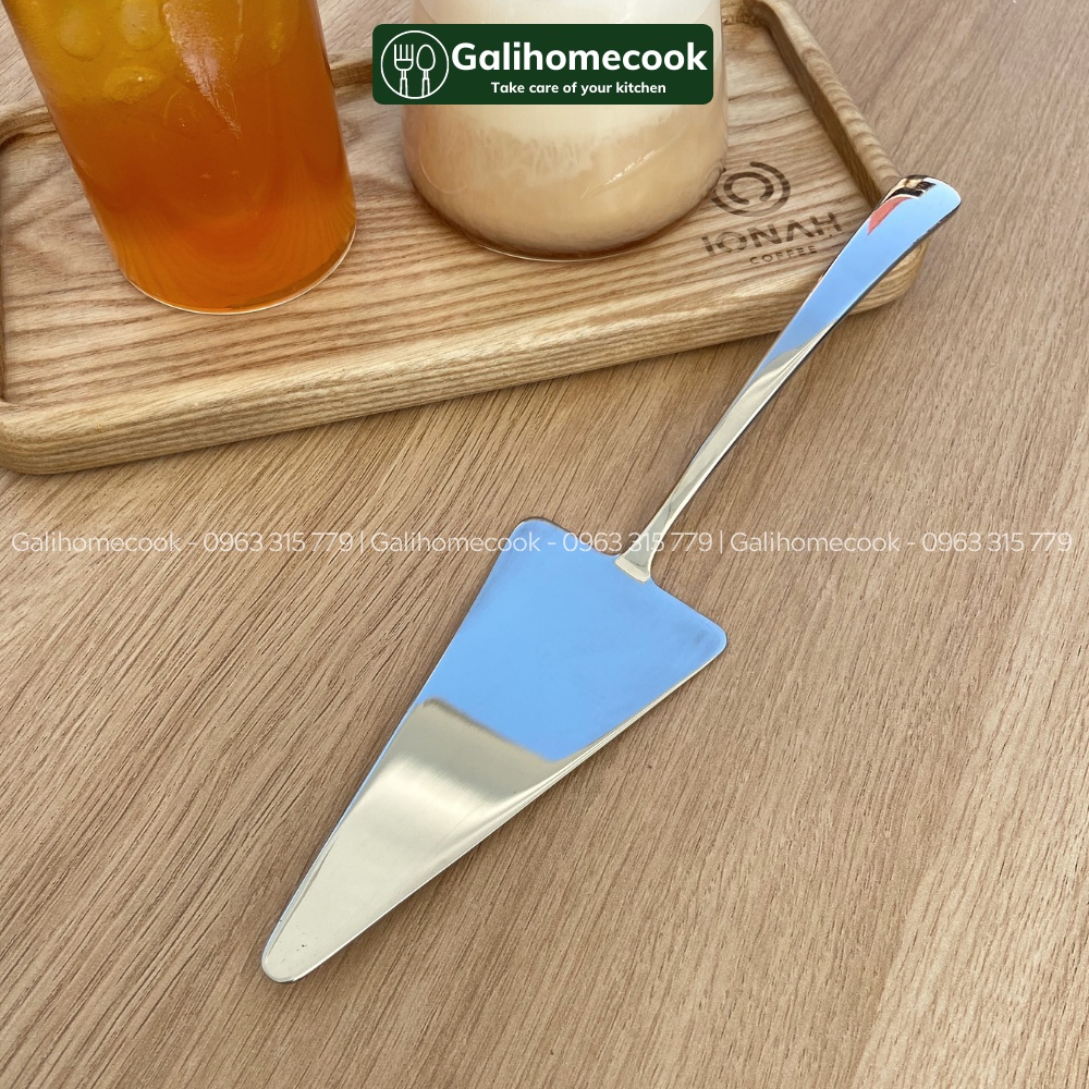 Xẻng xúc bánh pizza inox 304 phong cách Châu Âu - Hàng xuất dư | Galihomecook Pizza shovel