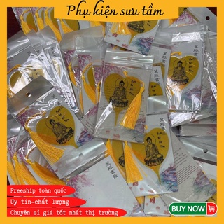 LÁ BỒ ĐỀ IN HÌNH PHẬT CẦU BÌNH AN