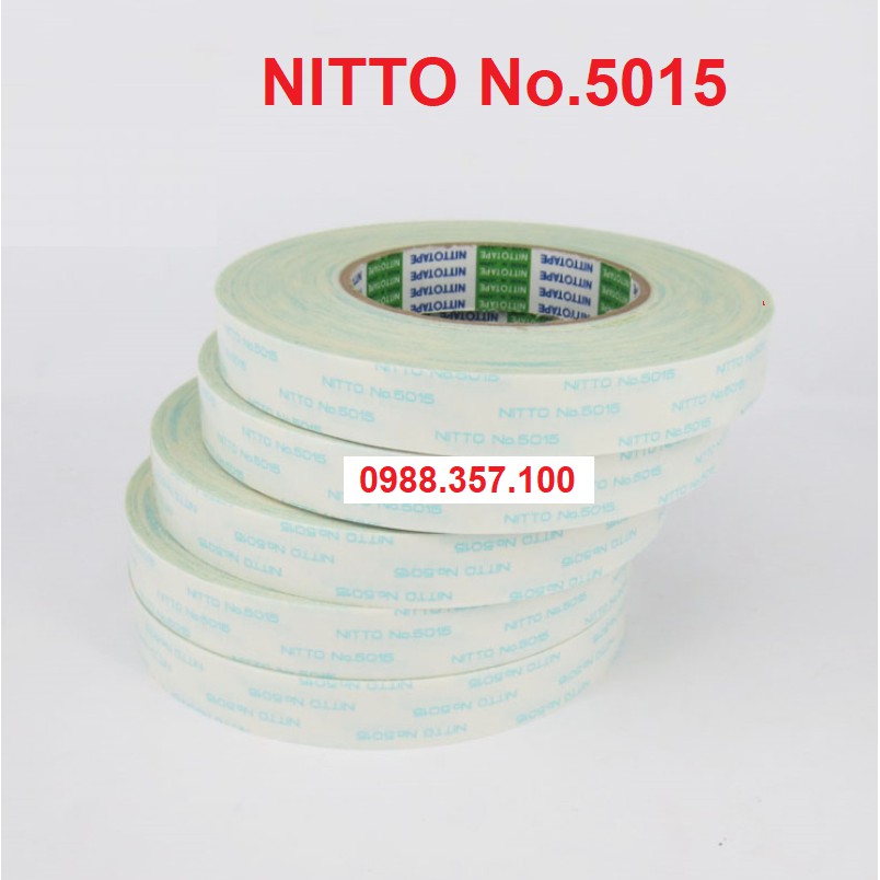 Băng dính hai mặt trắng Nitto 5015
