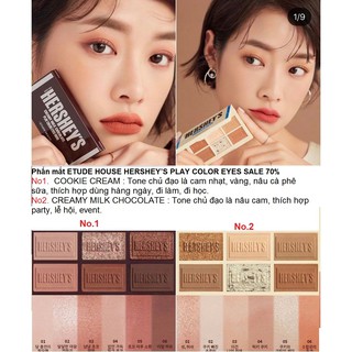 Bảng mắt #HERSHEY'S Hàn Quốc sale 70%