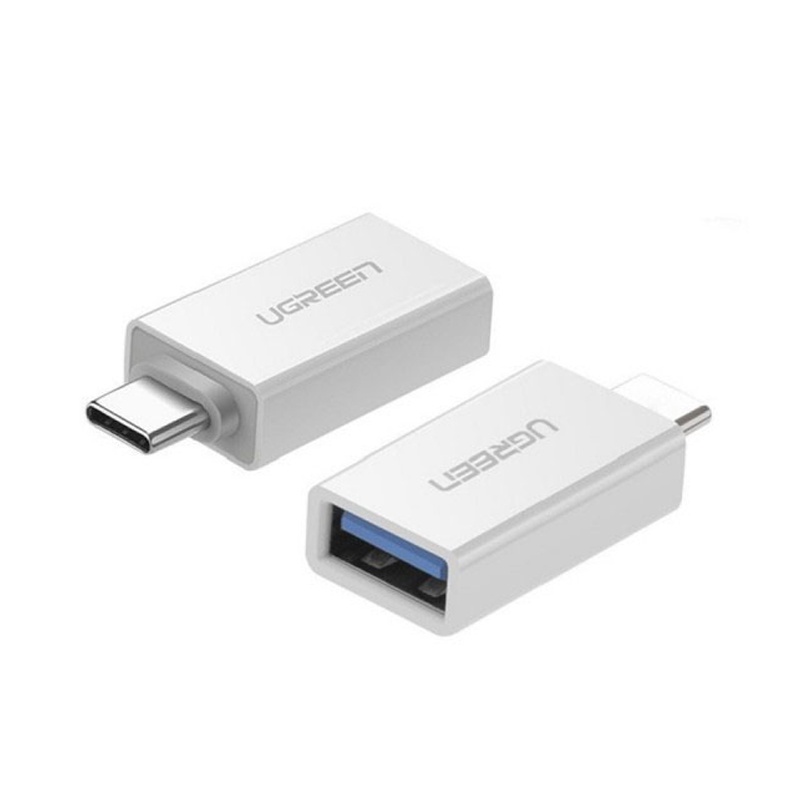 Đầu chuyển đổi Ugreen USB Type-C sang USB 3.0 30155 mạ vàng tốc độ 5Gbps