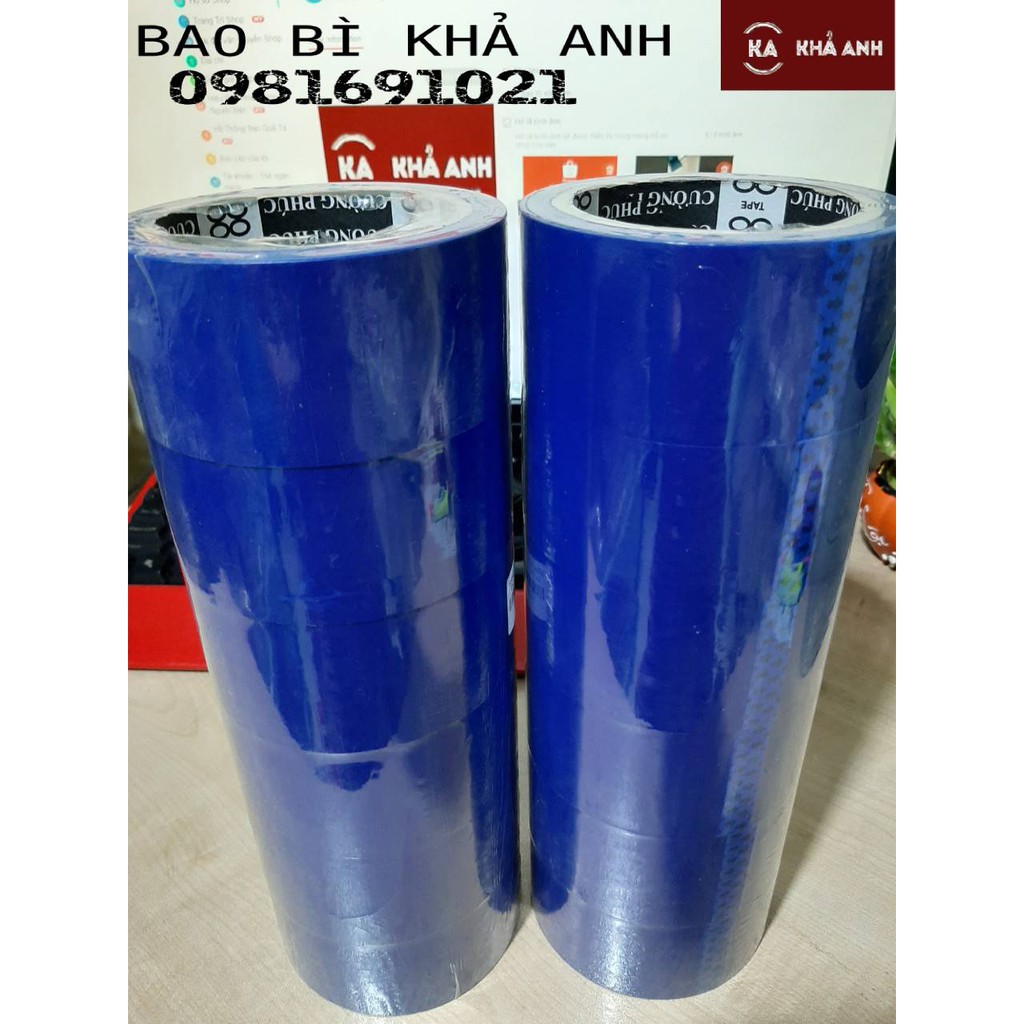 Băng Keo Màu Xanh Dương Biển siêu đẹp/ cây 6 cuộn