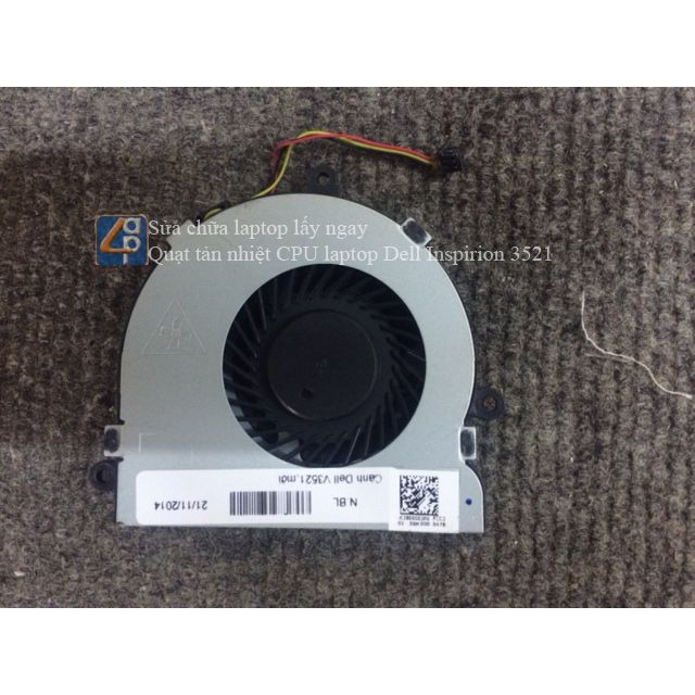 Thay Quạt Tản Nhiệt CPU Laptop Dell Inspiron 15R 5521 3521 5537 3537 M531R