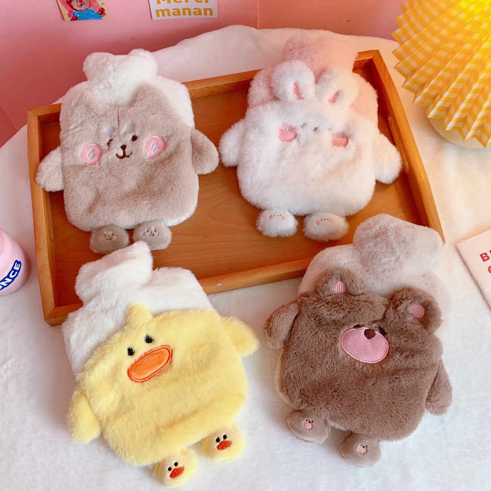 Túi chườm nóng đau bụng kinh chườm giữ ấm cơ thể giảm đau bụng giữ nhiệt hiệu quả bằng vải nhung Candy Shop