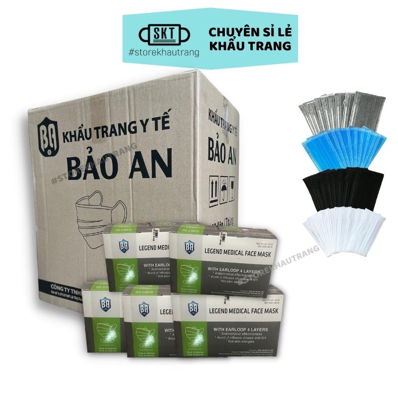 (Giá Sỉ) Thùng 50 Hộp Khẩu Trang Y Tế Các Loại