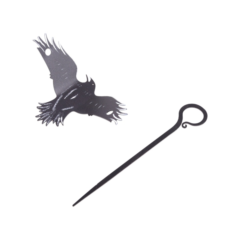 Kẹp Tóc Hóa Trang Halloween Màu Đen Cho Nữ