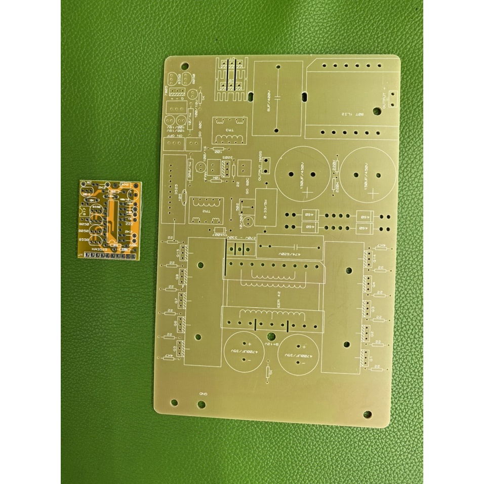 PCB bo mạch kích điện 10 fet băm cách ly PIC