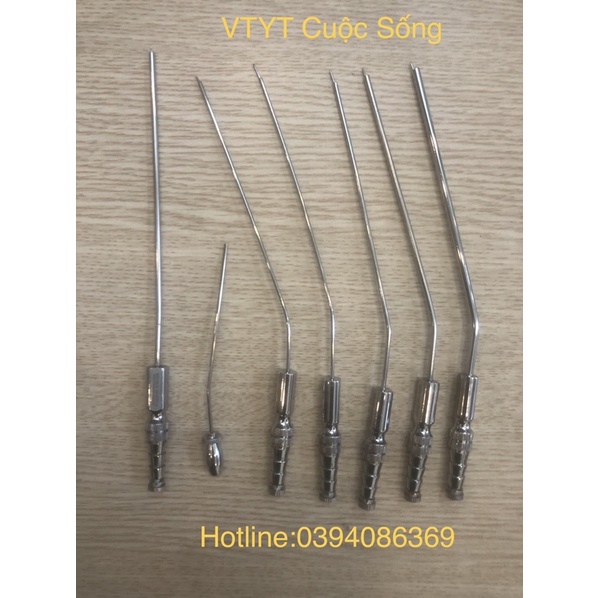 Ống hút tai mũi họng số 3,4,6,8,10,12