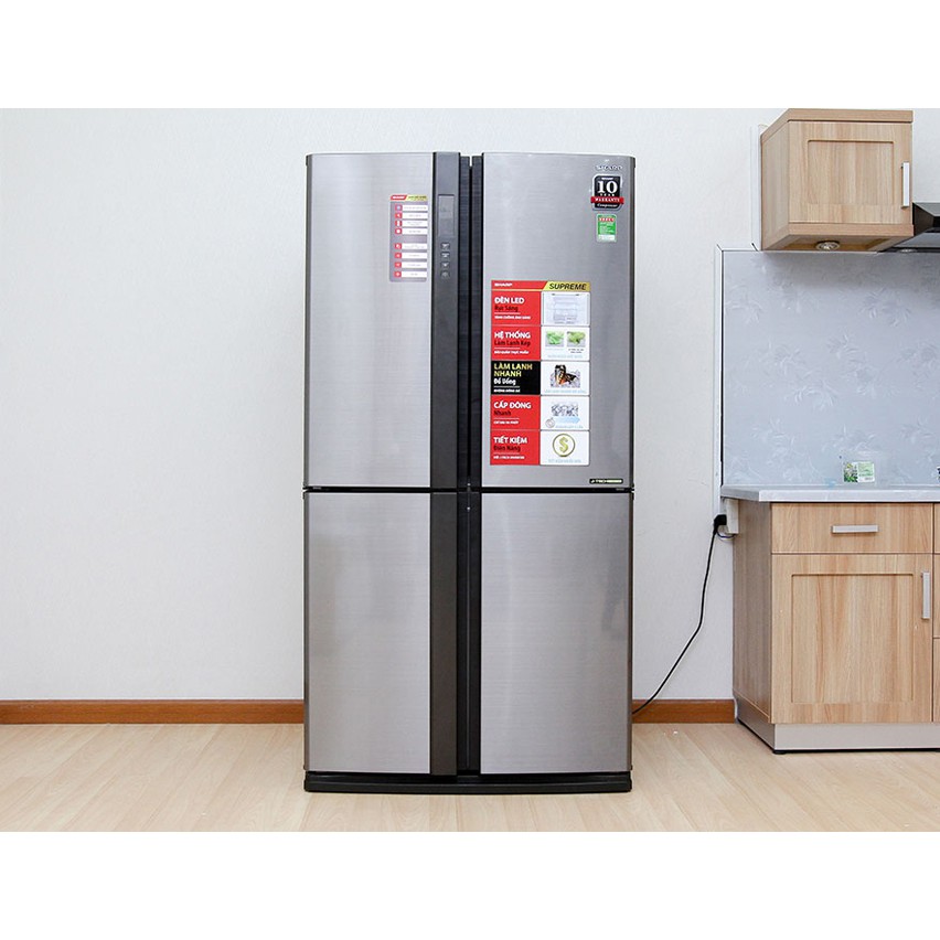 Tủ lạnh Sharp SJ-FX680V-ST 605 lít (Shop chỉ giao hàng tại Hà Nội)