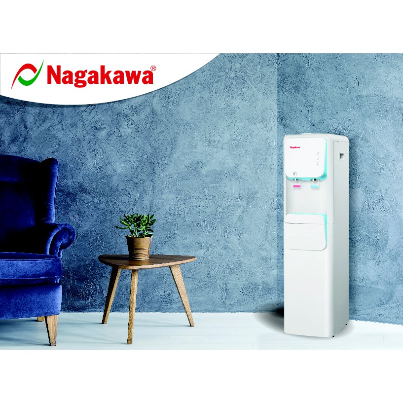 Cây nước nóng lạnh Nagakawa NAG1104 - 2 chế độ nóng lạnh - Hàng chính hãng - Màu Trắng
