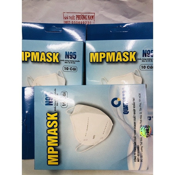 Khẩu trang N95 không van-Hộp 10cái