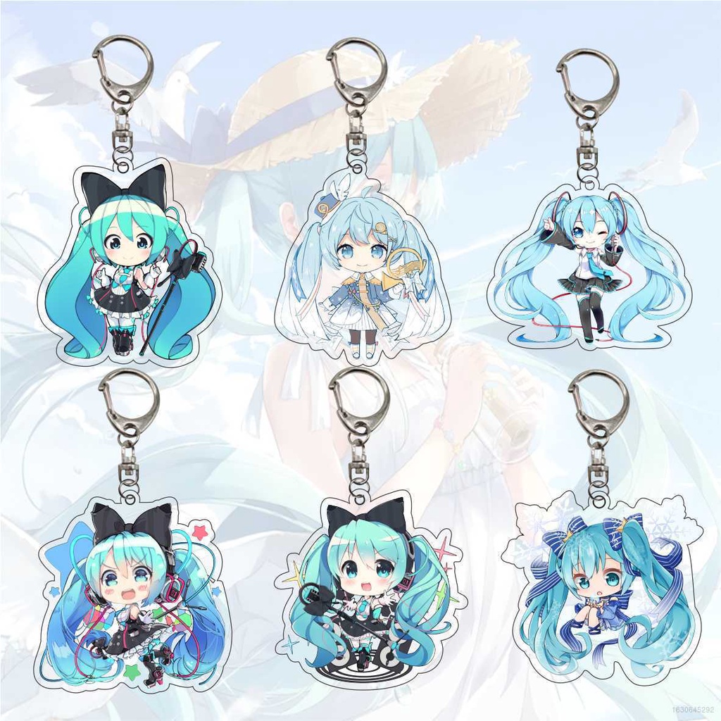 Gree Móc Khóa Hình Nhân Vật Hatsune Miku Xinh Xắn