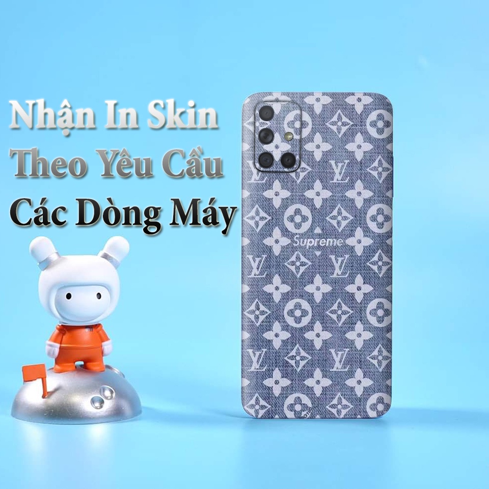 Miếng Dán Skin Điện Thoại In Hình Hoa Văn Cho Iphone 7/ 8/ X/ XS/ 11/ 11 Pro Max Và Các Dòng Máy Android